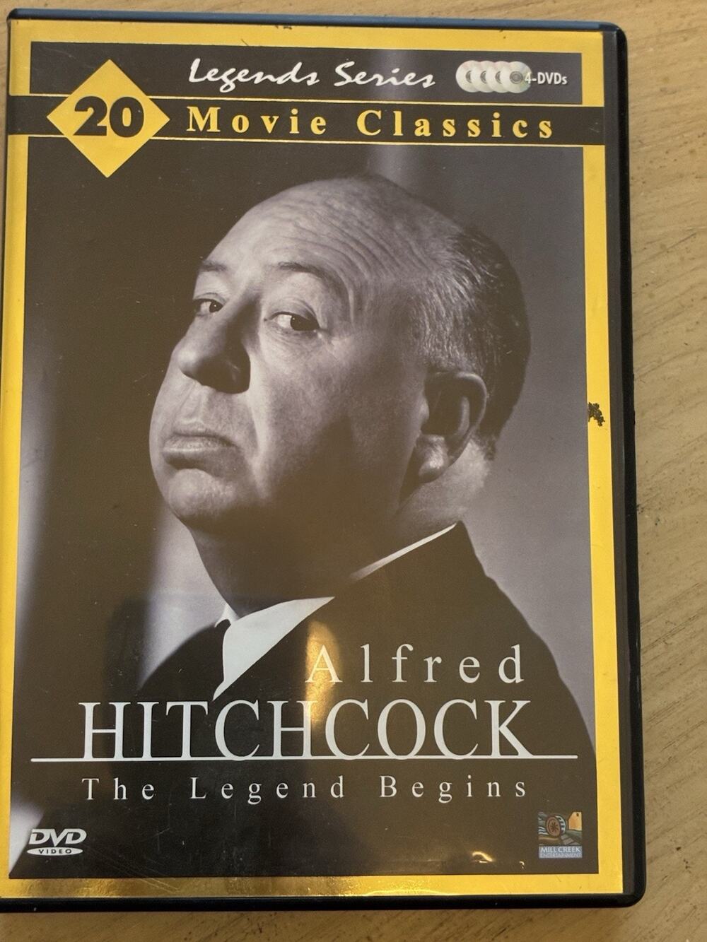 Alfred Hitchcock 20 Movie Classics Shows Retro Old School (DVD, 2010, 4 Discs)